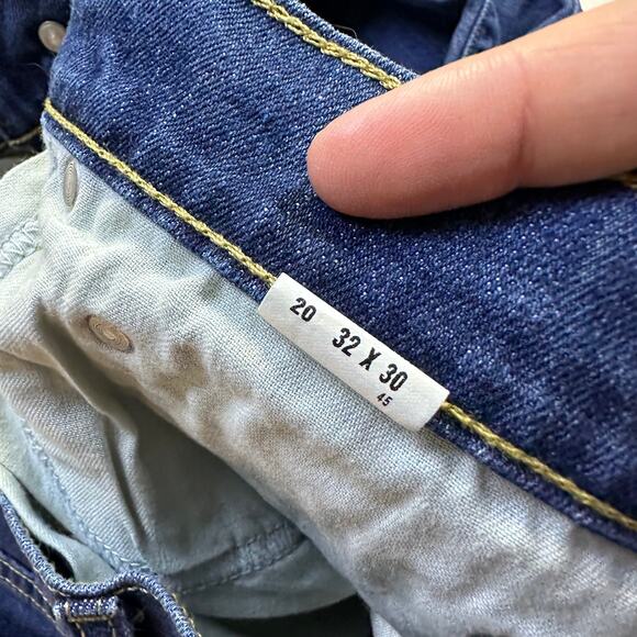 Urban Pipeline Blue Dark Wash Cotton Blend Casual Slim Denim Jeans Men's 32/30 - Picture 9 of 14